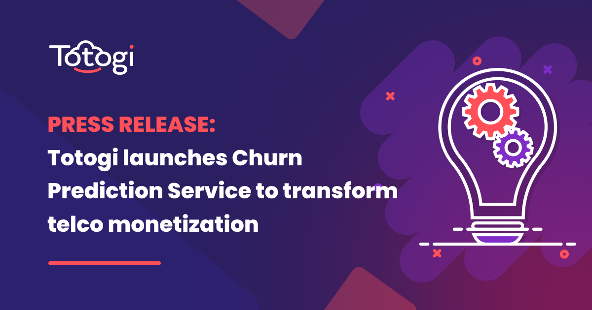 Totogi Launches Churn Prediction Service for Telco Industry